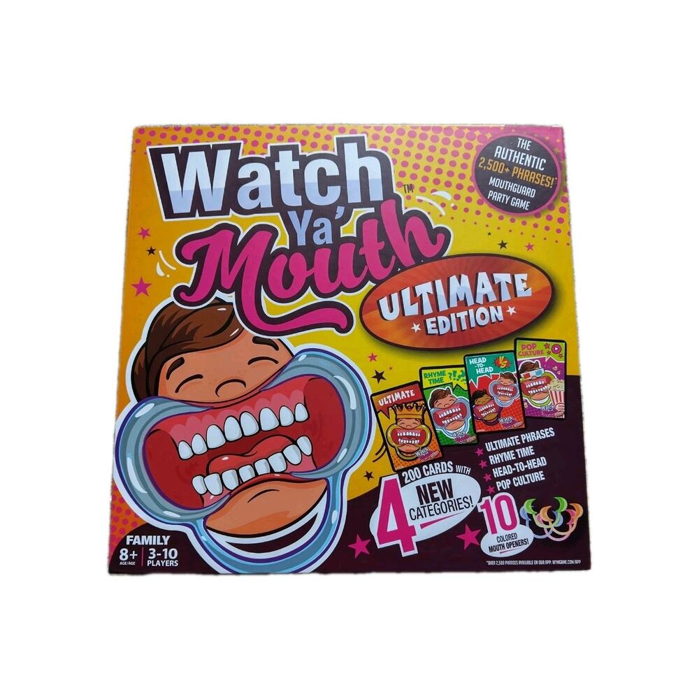 Watch YA Mouth WYM001 Mouthgard Party Game Family Edition